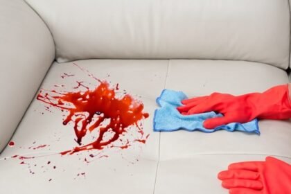 how to get blood stains out of sheets