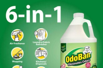 how to use Odoban for odor control at home