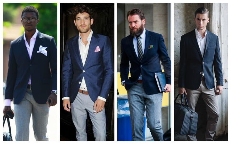 brilliant options for how to style a navy blazer